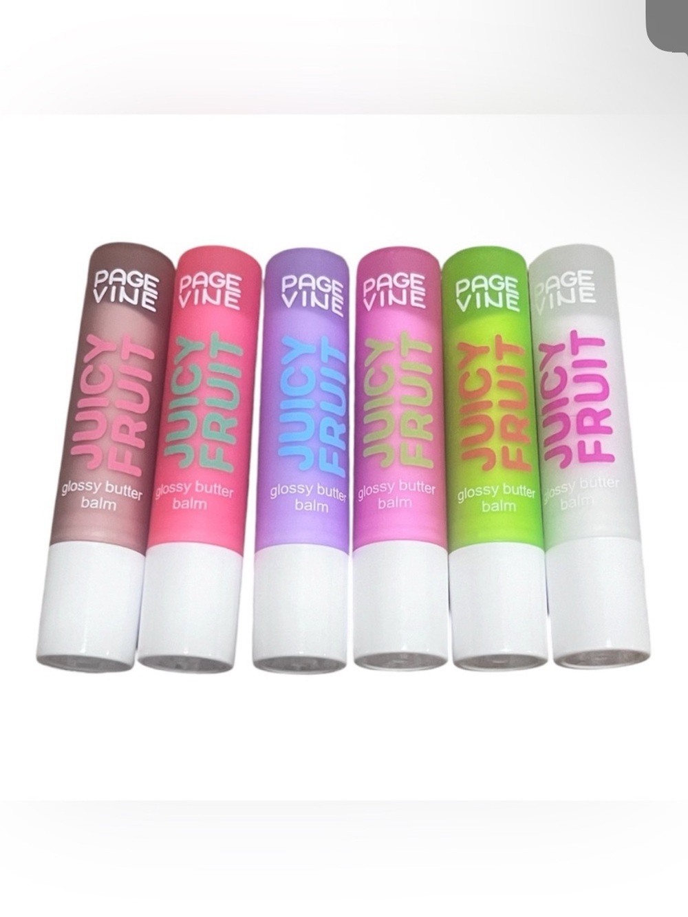 Juicy Fruit Glossy Butter Balm Lip Balm - Assorted Colors 6